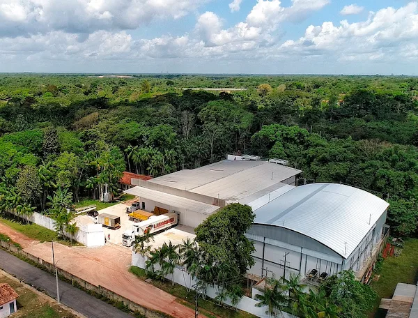 Vista aérea da fábrica — Marituba (PA)